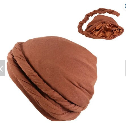 Satin Lined Stretch Turban